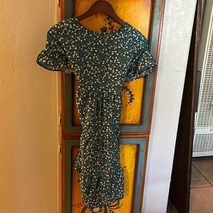 Blue SL LS casual apparel top or mini